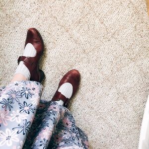 Ecco Mary Jane Low Heel Shoes